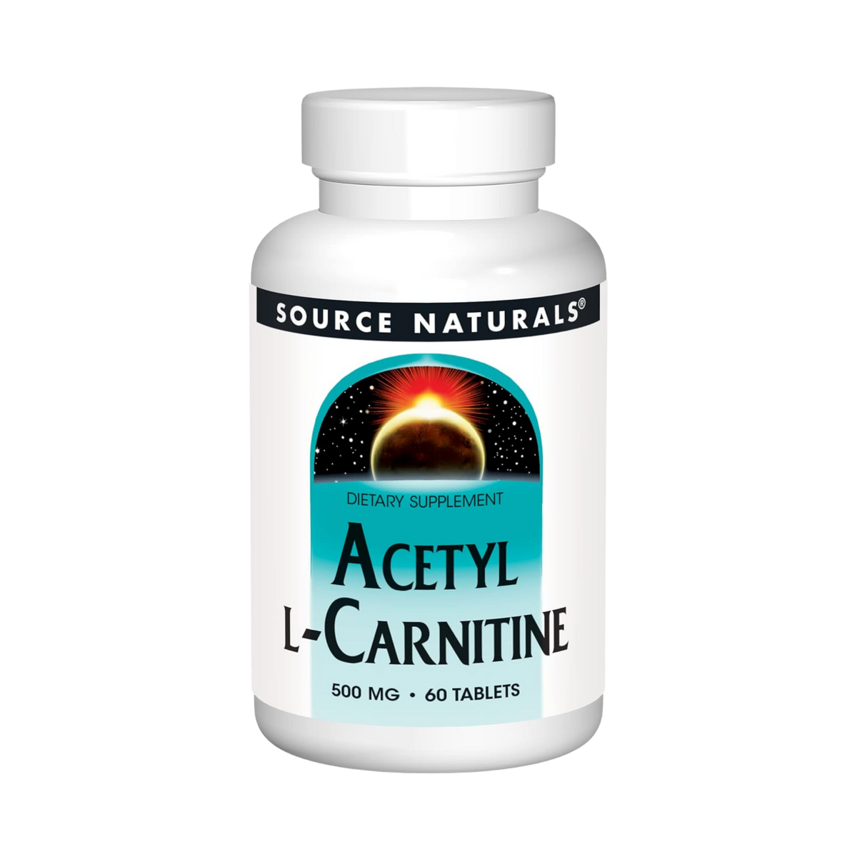 Source Naturals, Acetyl L-Carnitine, 500 Mg, 60 Tablets