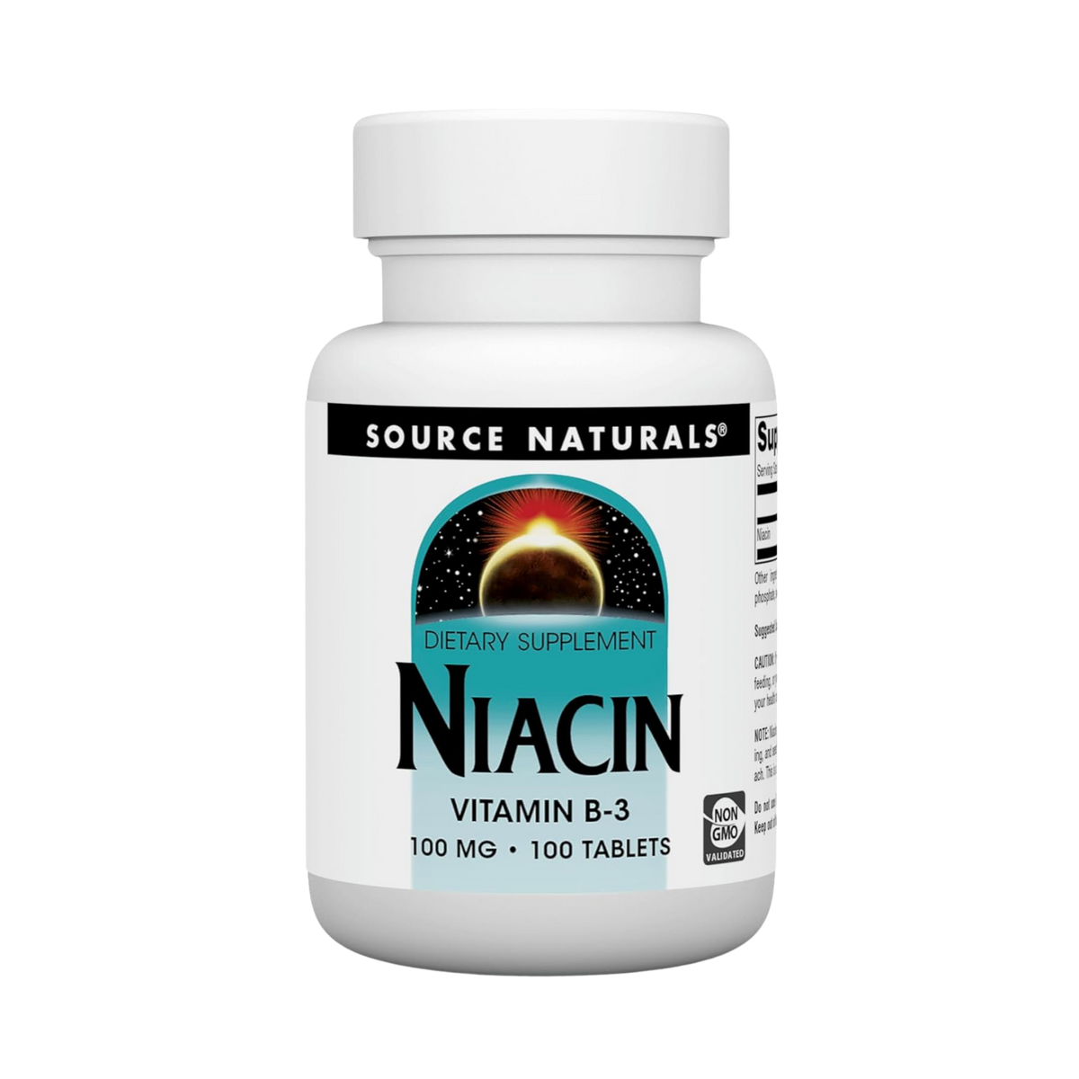 Source Naturals, Niacin, 100 Mg, 100 Tablets