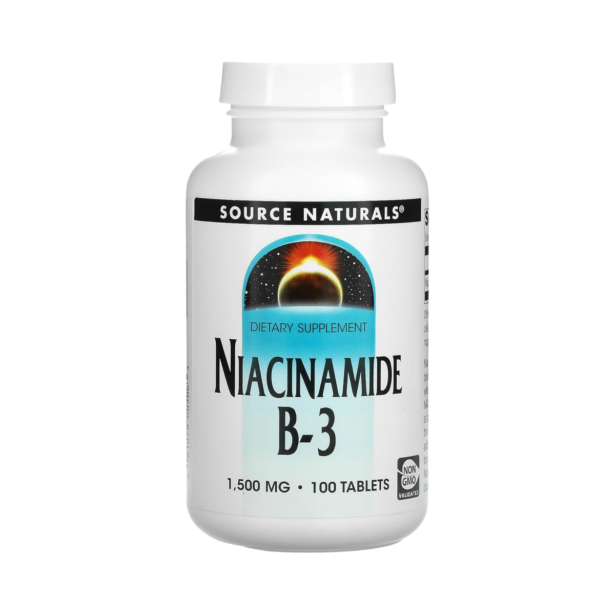 Source Naturals, Niacinamide B-3, 1500 Mg, 100 Tablets