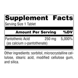 Source Naturals, Pantothenic Acid, 250 Mg, 250 Tablets