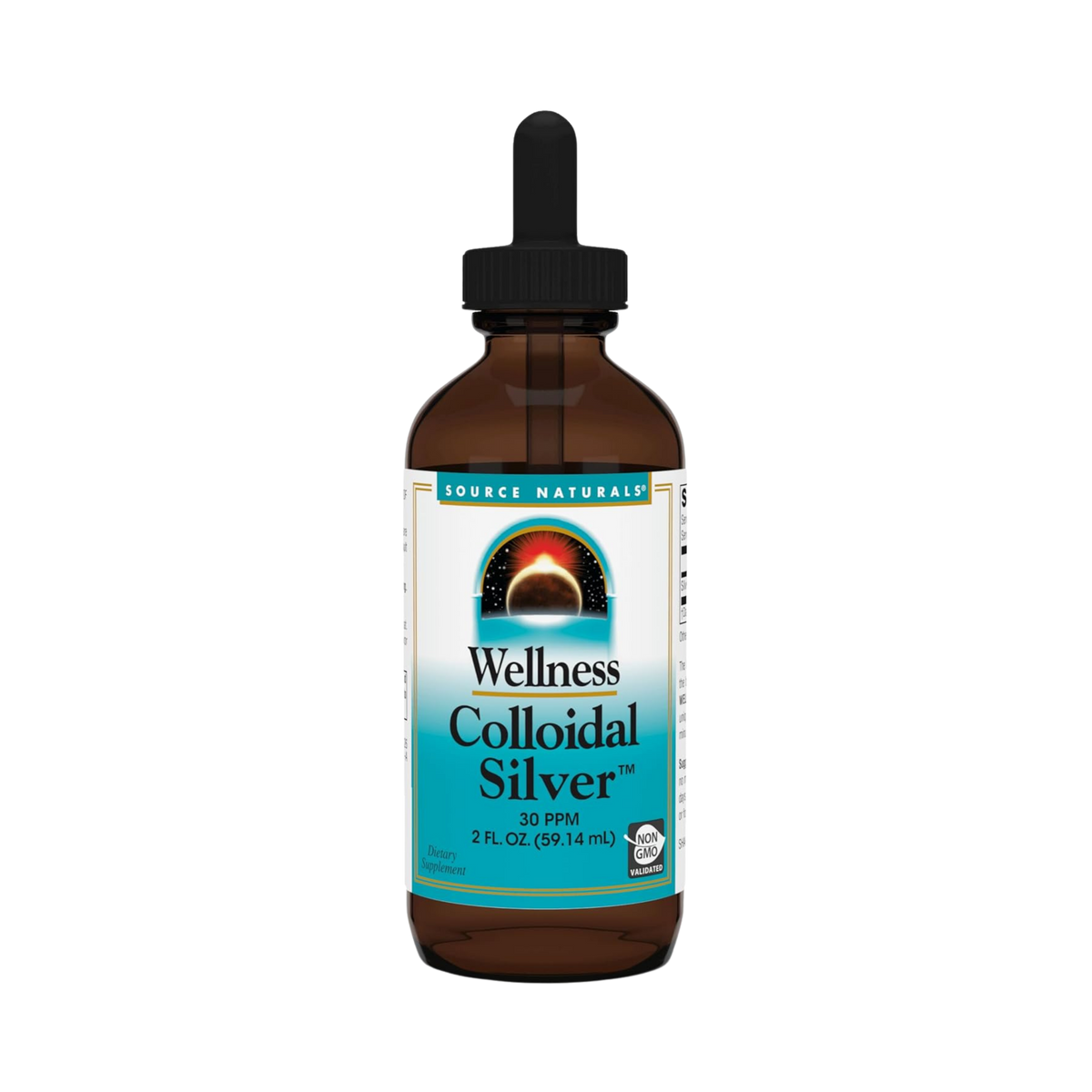 Source Naturals, Wellness Colloidal Silver, 30 Ppm, 2 Oz Liquid