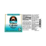 Source Naturals, Wellness Colloidal Silver, 30 Ppm, 2 Oz Liquid