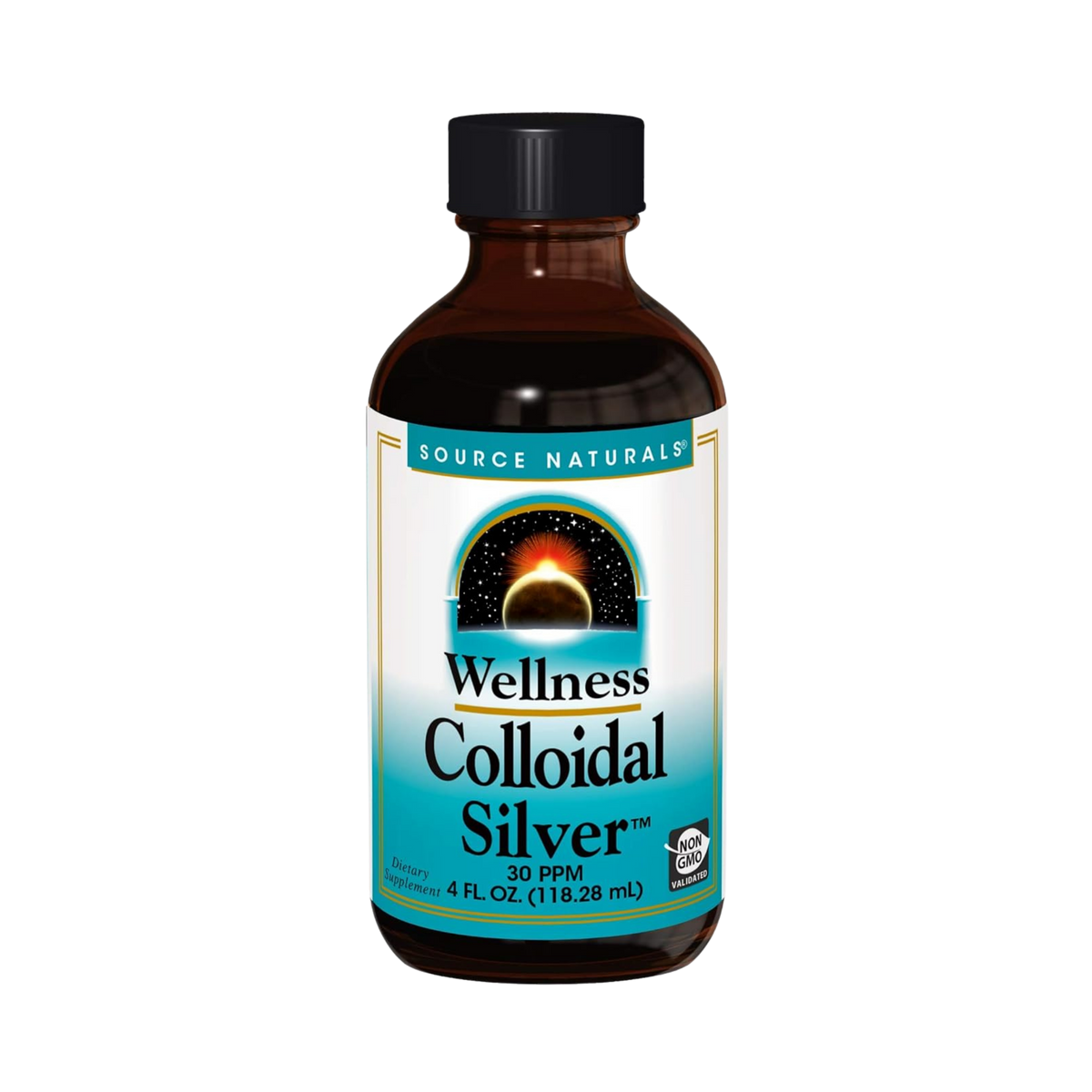 Source Naturals, Wellness Colloidal Silver, 30 Ppm, 4 Oz Liquid