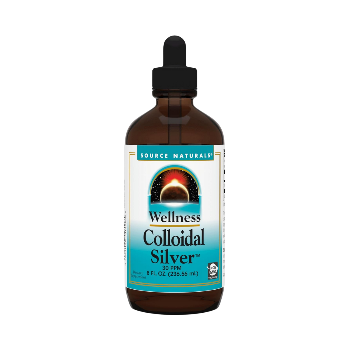 Source Naturals, Wellness Colloidal Silver, 30 Ppm, 8 Oz Liquid
