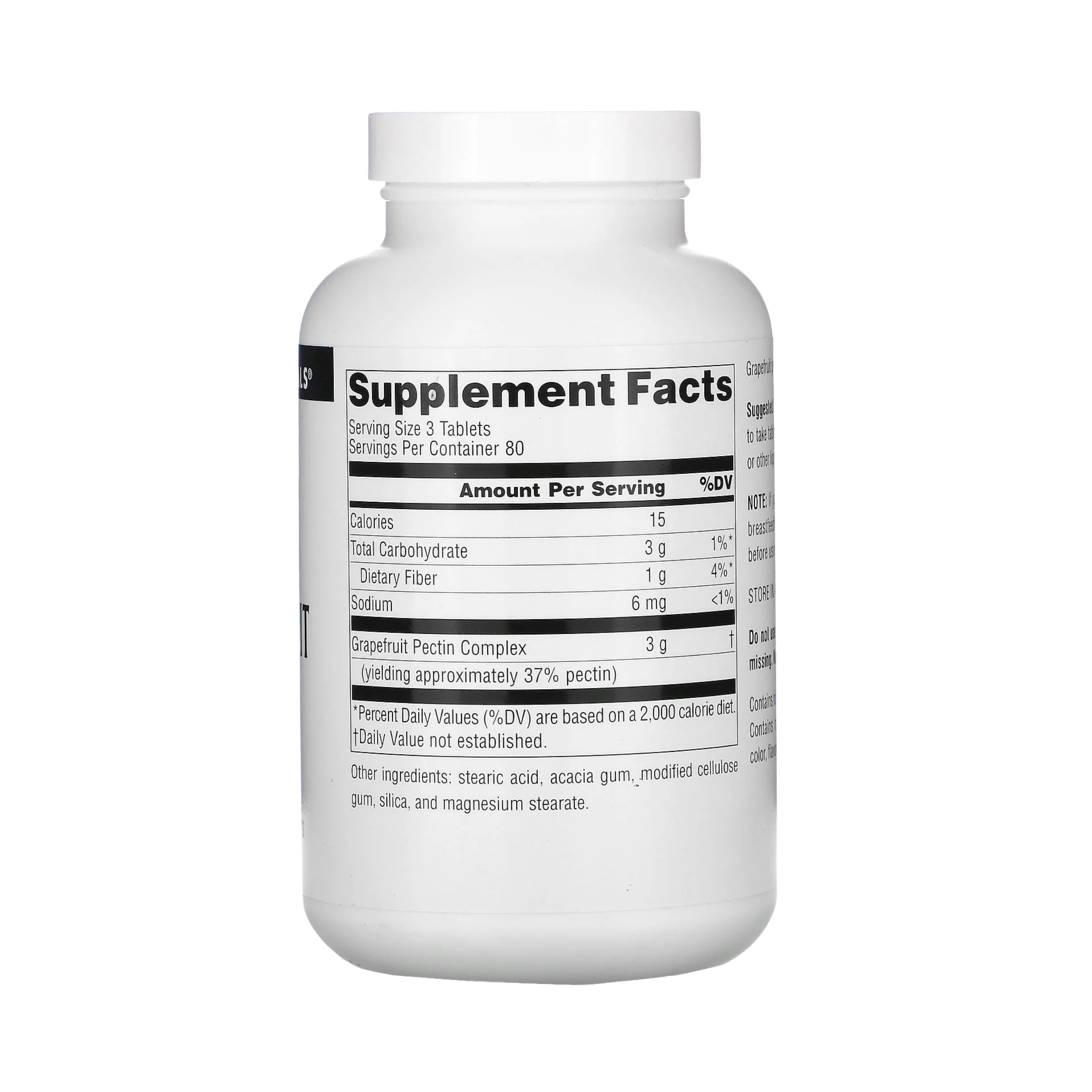 Source Naturals, Grapefruit Pectin, 240 Tablets