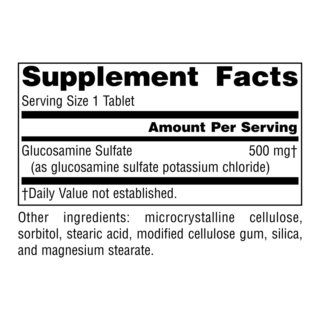 Source Naturals, Glucosamine Sulfate, 500 Mg, 60 Tablets
