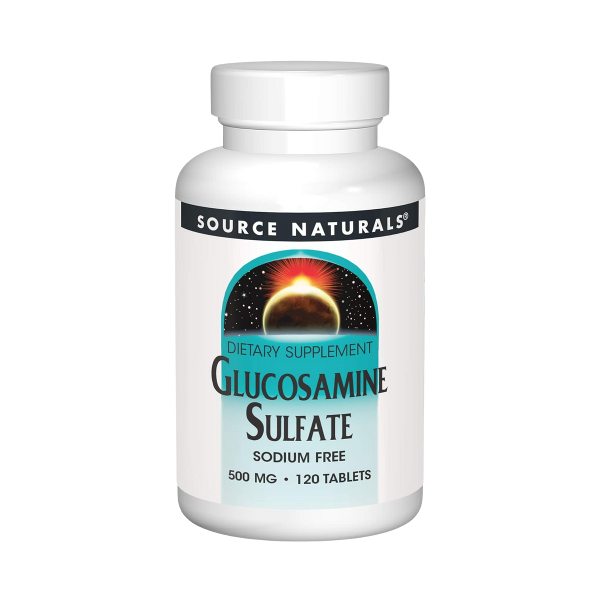 Source Naturals, Glucosamine Sulfate, 500 Mg, 120 Tablets