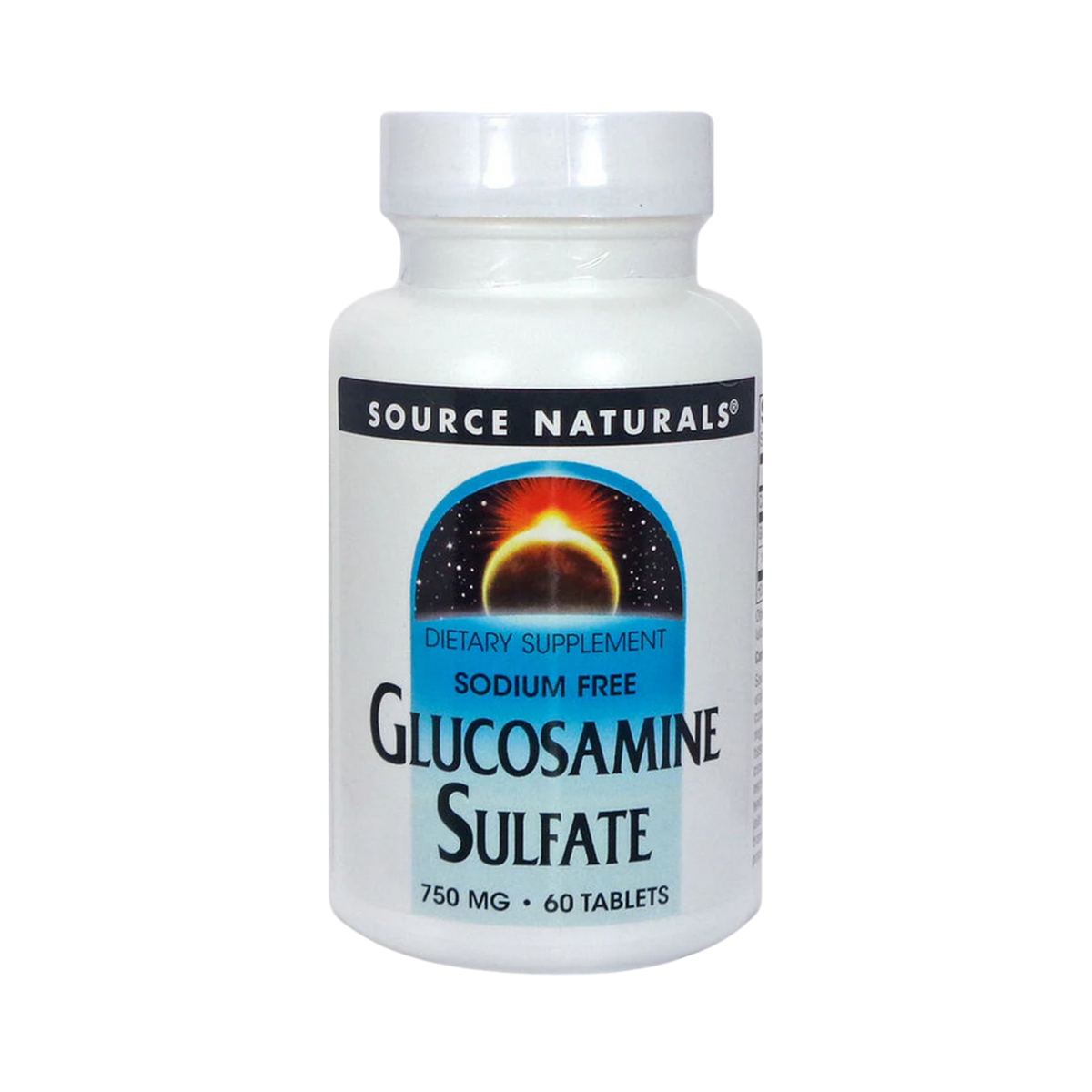 Source Naturals, Glucosamine Sulfate, 750 Mg, 60 Tablets