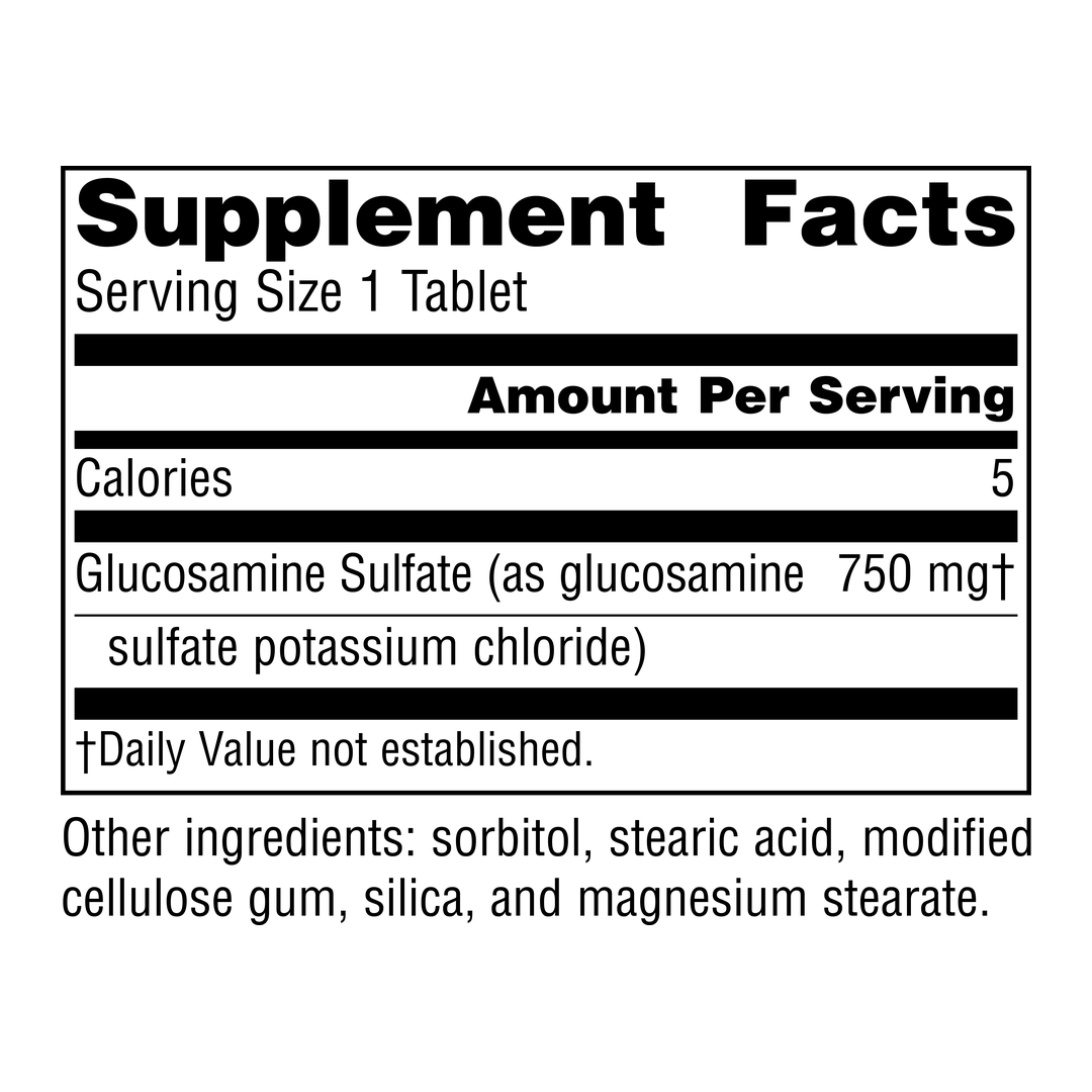 Source Naturals, Glucosamine Sulfate, 750 Mg, 120 Tablets
