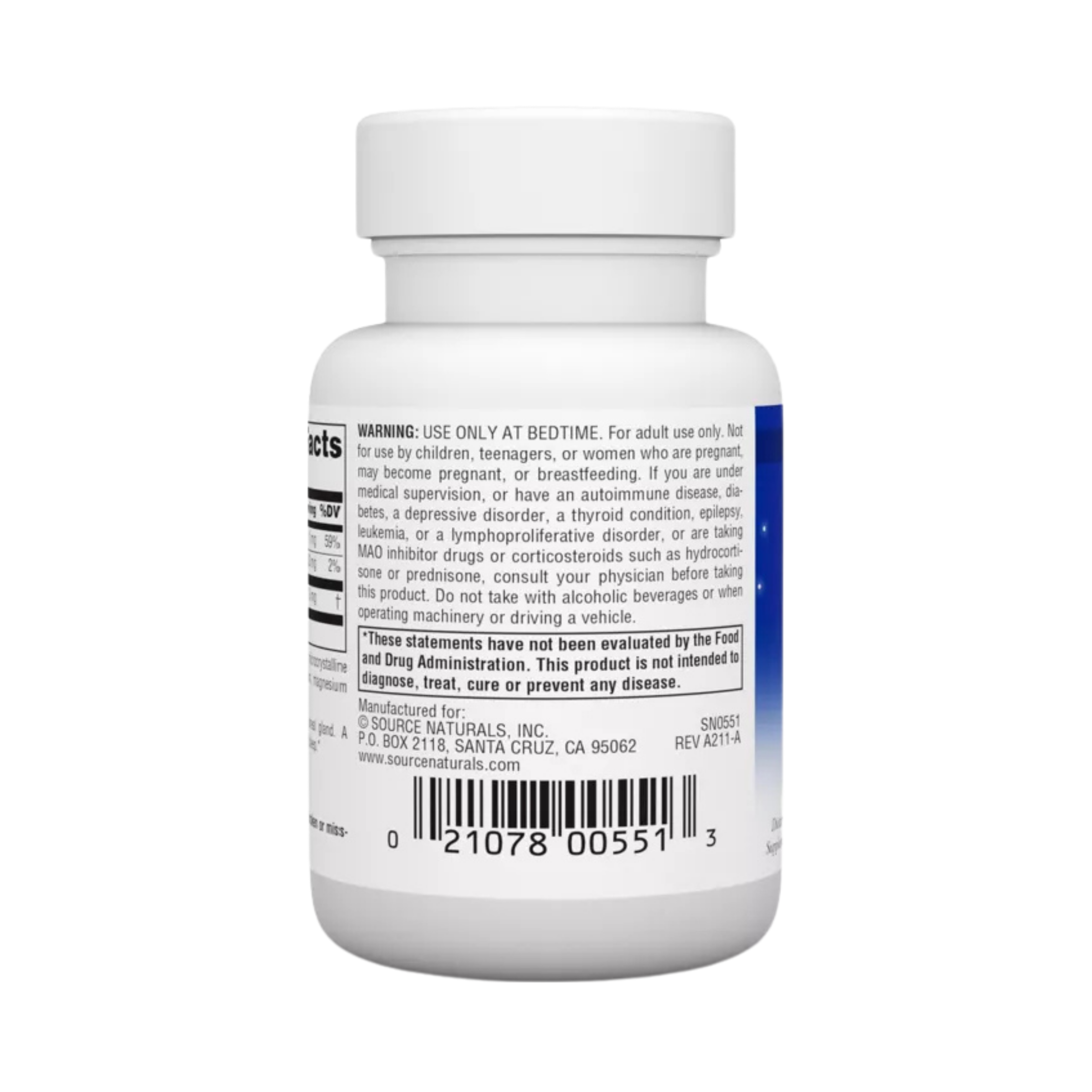 Source Naturals, Sleep Science Melatonin, 3 Mg, 120 Tablets