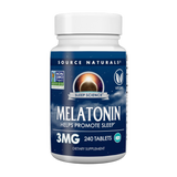 Source Naturals, Sleep Science Melatonin, 3 Mg, 240 Tablets