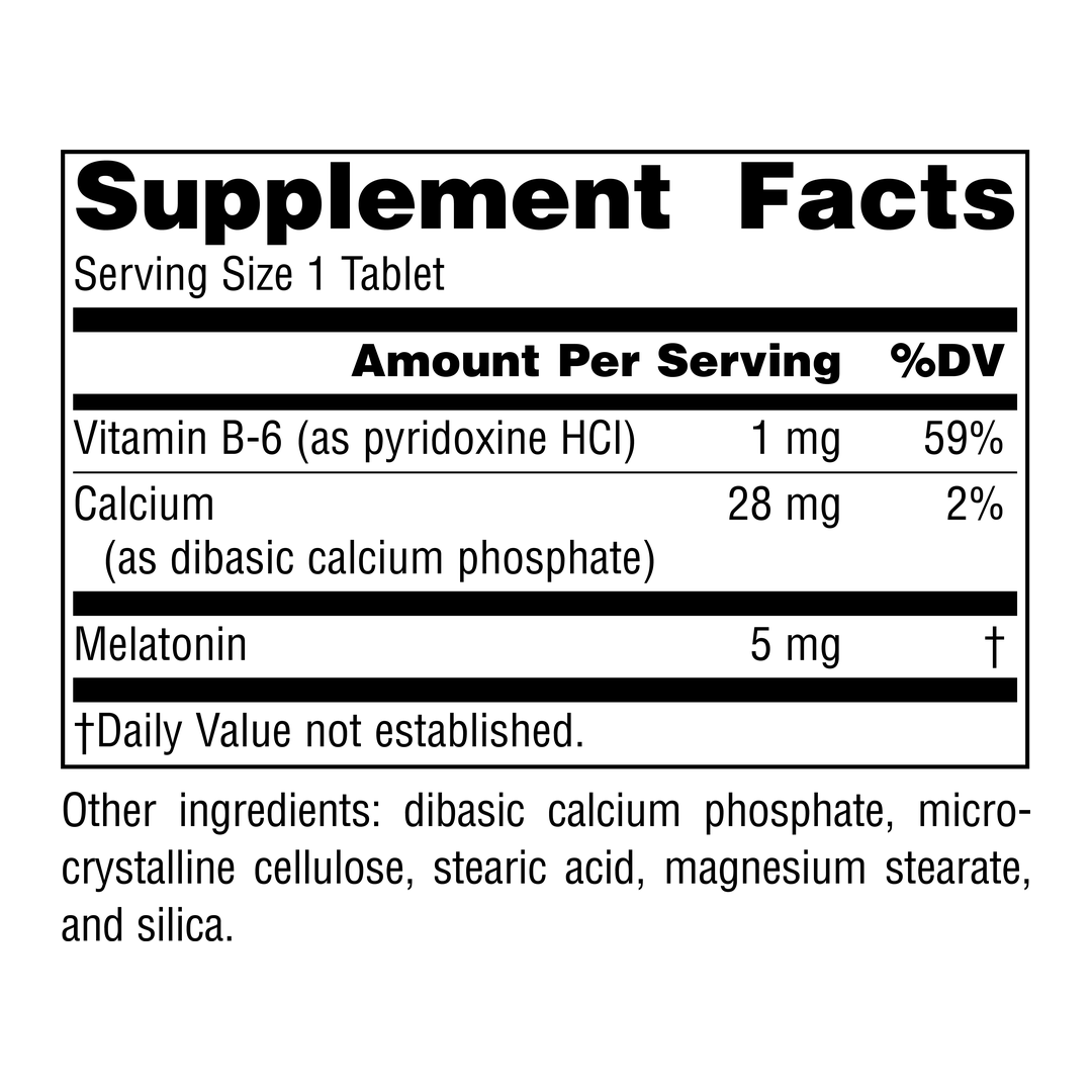 Source Naturals, Sleep Science Melatonin, 5 Mg, 60 Tablets