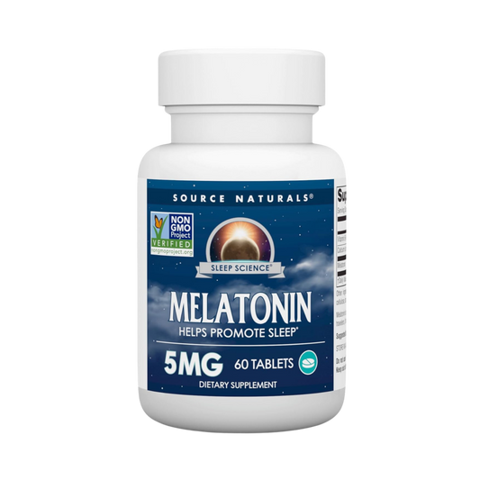 Source Naturals, Sleep Science Melatonin, 5 Mg, 60 Tablets