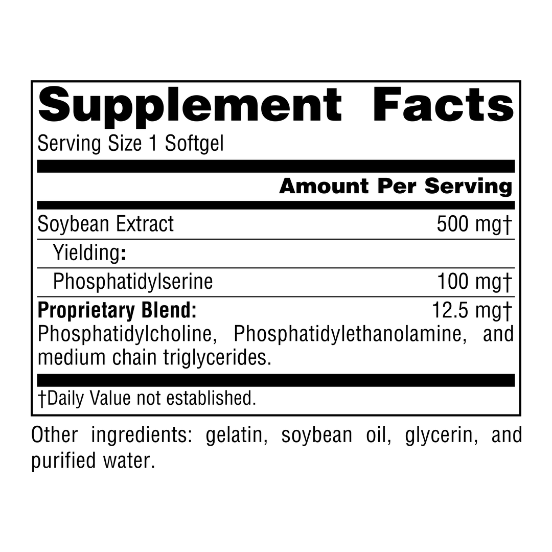 Source Naturals, Phosphatidyl Serine Complex, 500 Mg, 60 Softgels