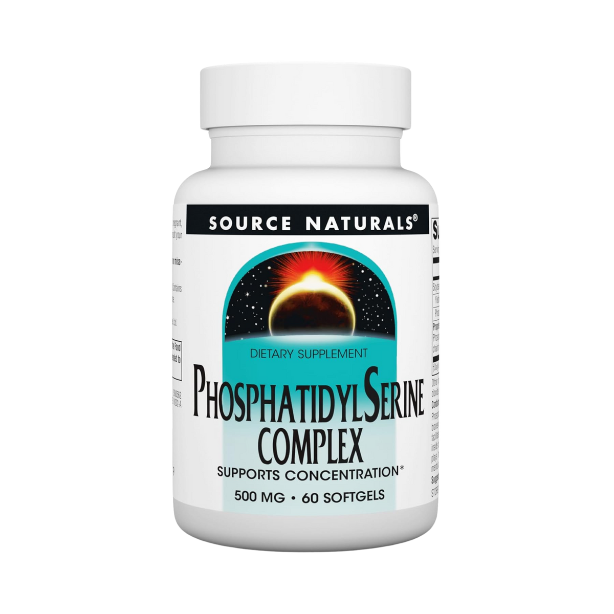 Source Naturals, Phosphatidyl Serine Complex, 500 Mg, 60 Softgels
