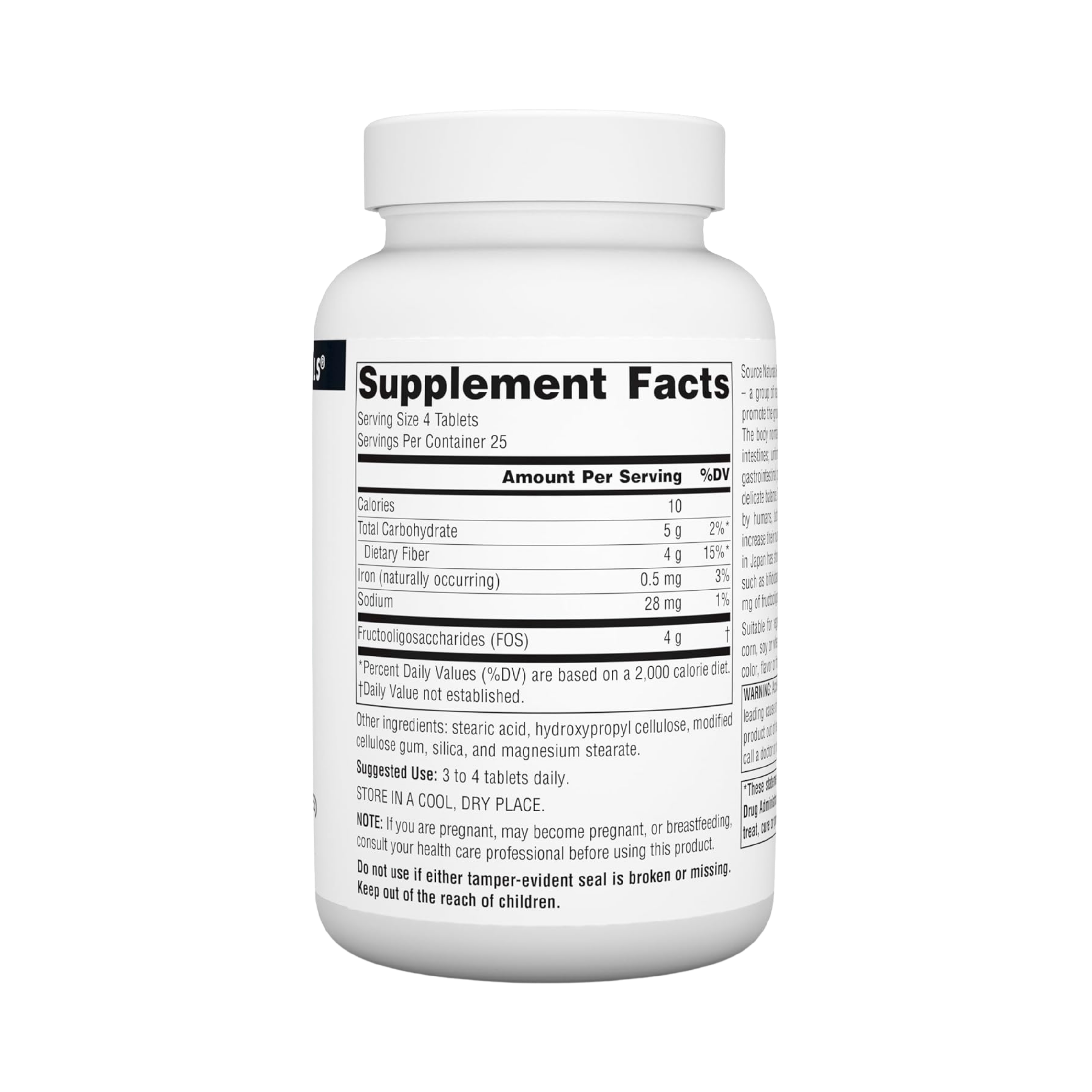 Source Naturals, FOS, 1000 Mg, 100 Tablets