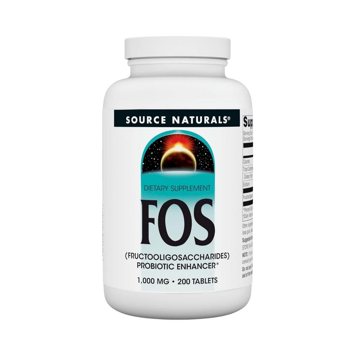 Source Naturals, FOS, 1000 Mg, 200 Tablets