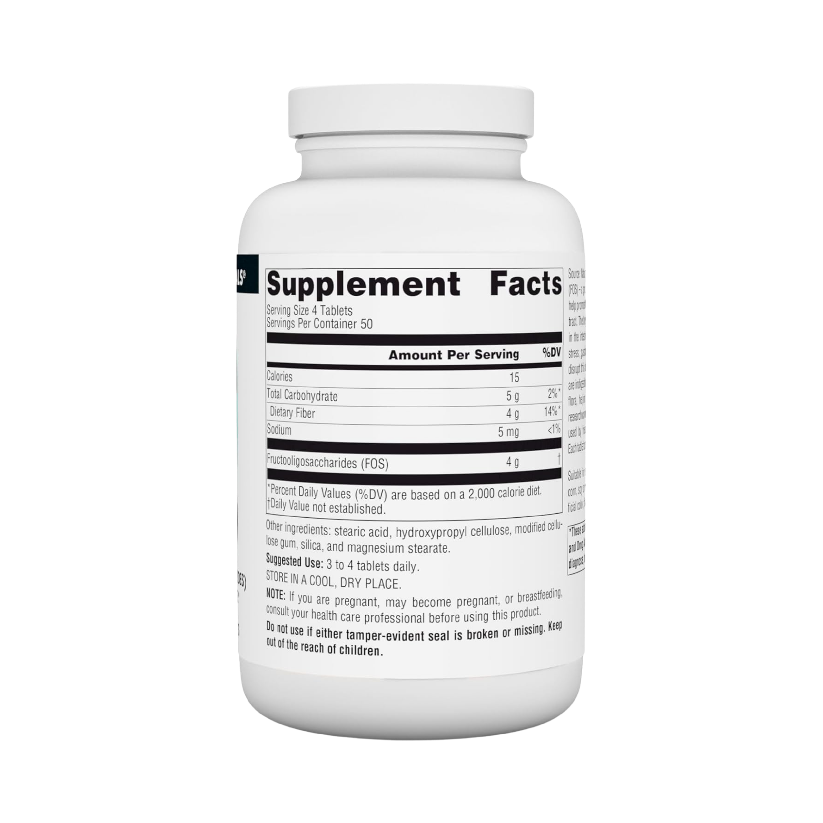 Source Naturals, FOS, 1000 Mg, 200 Tablets