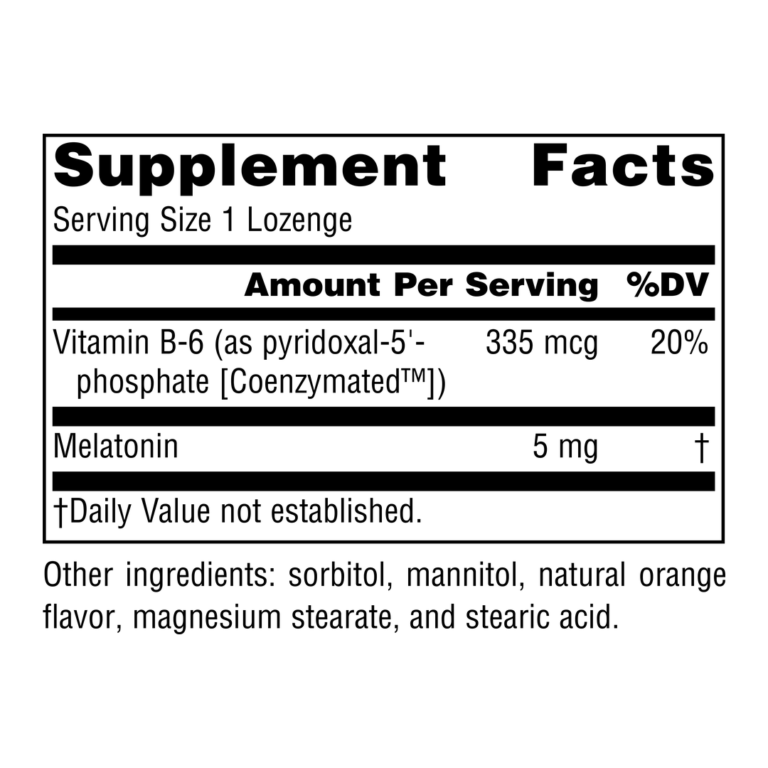 Source Naturals, Sleep Science Melatonin, 5 Mg, 100 Orange Lozenge