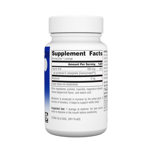 Source Naturals, Sleep Science Melatonin, 5 Mg, 200 Peppermint Lozenges