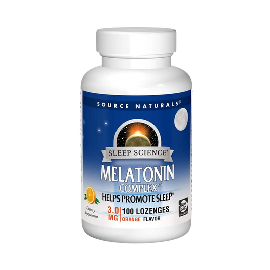 Source Naturals, Sleep Science Melatonin Complex, 3 Mg, 100 Orange Lozenge