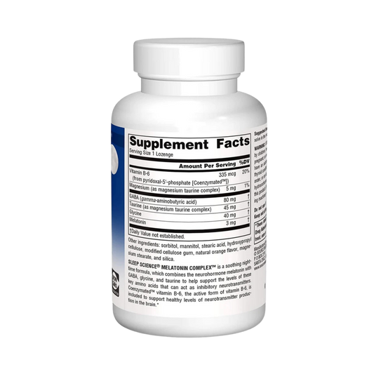 Source Naturals, Sleep Science Melatonin Complex, 3 Mg, 100 Orange Lozenge