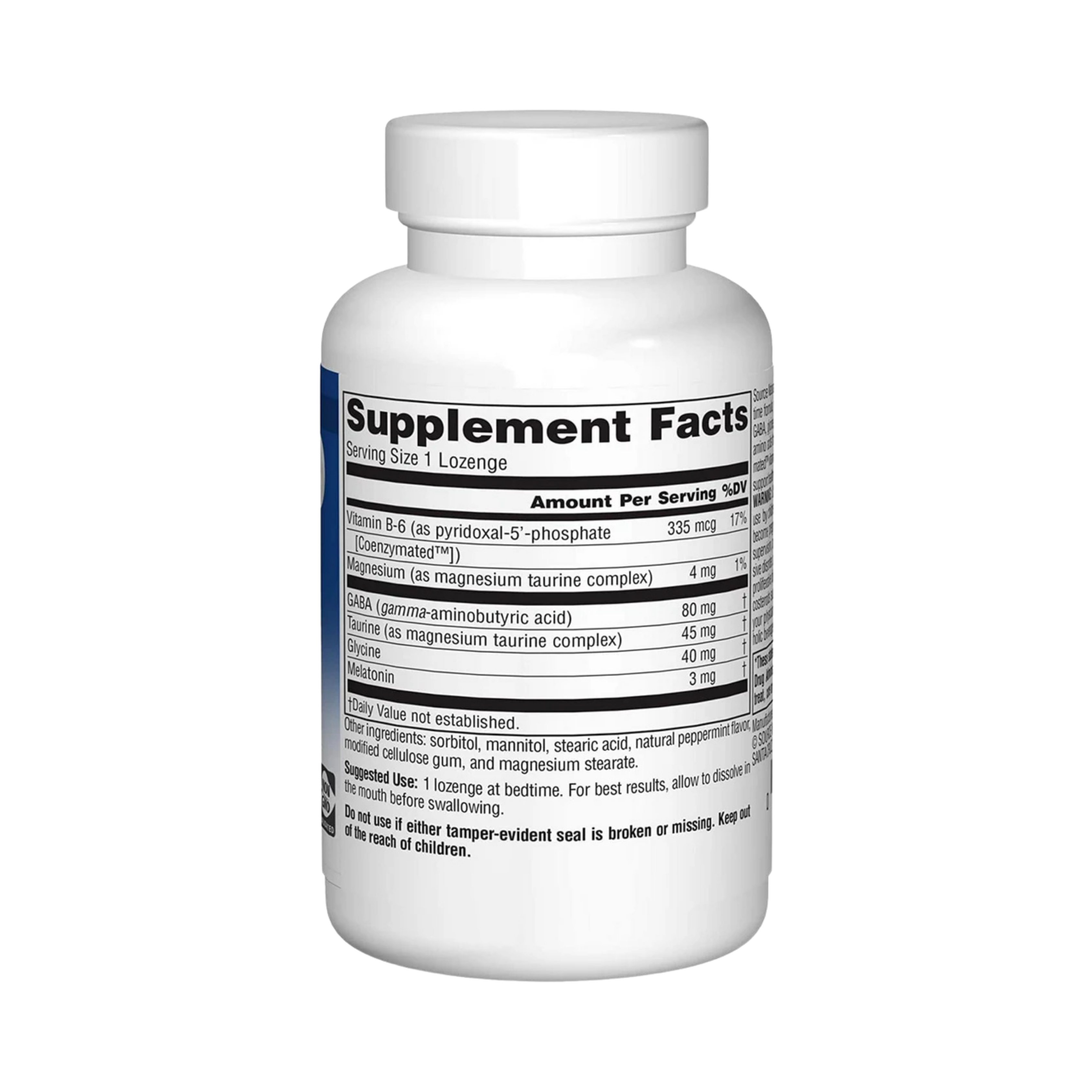 Source Naturals, Sleep Science Melatonin Complex, 3 Mg, 50 Peppermint Lozenges