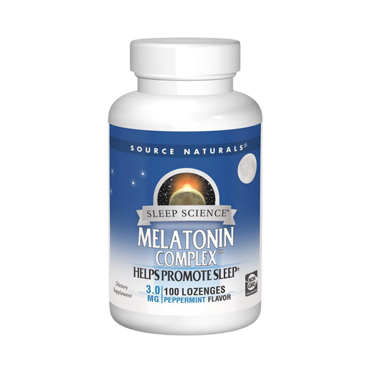 Source Naturals, Sleep Science Melatonin Complex, 3 Mg, 100 Peppermint Lozenges