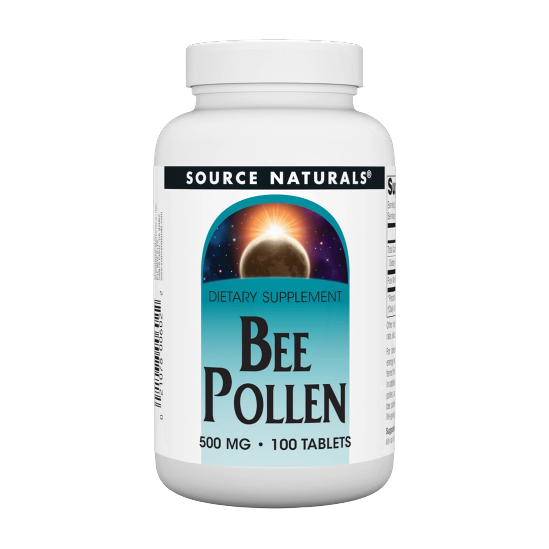 Source Naturals, Bee Pollen, 500 Mg, 100 Tablets