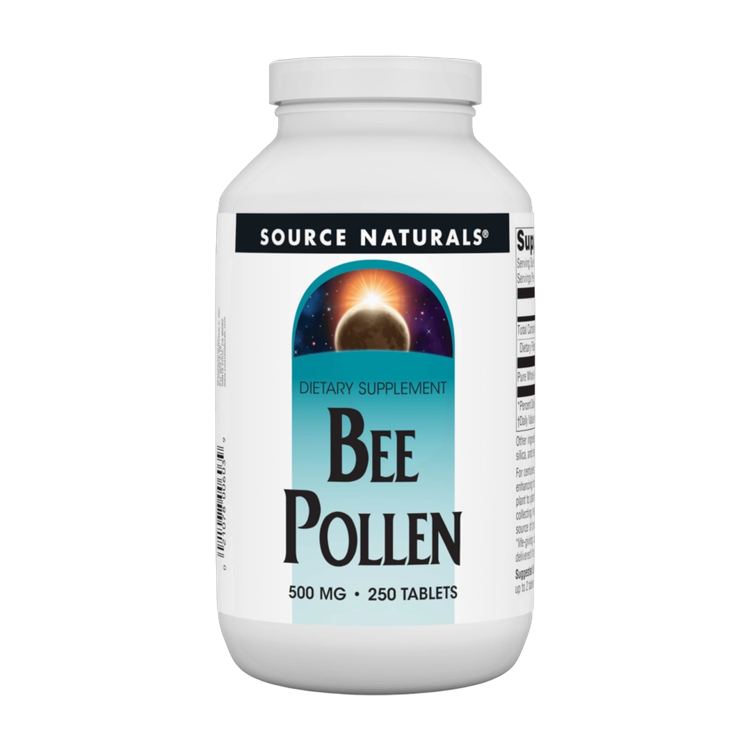 Source Naturals, Bee Pollen, 500 Mg, 250 Tablets