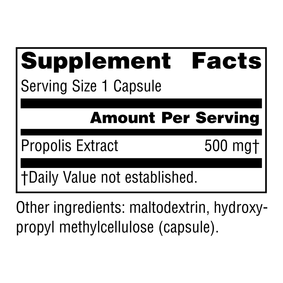 Source Naturals, Propolis Extract, 500 Mg, 30 Capsules