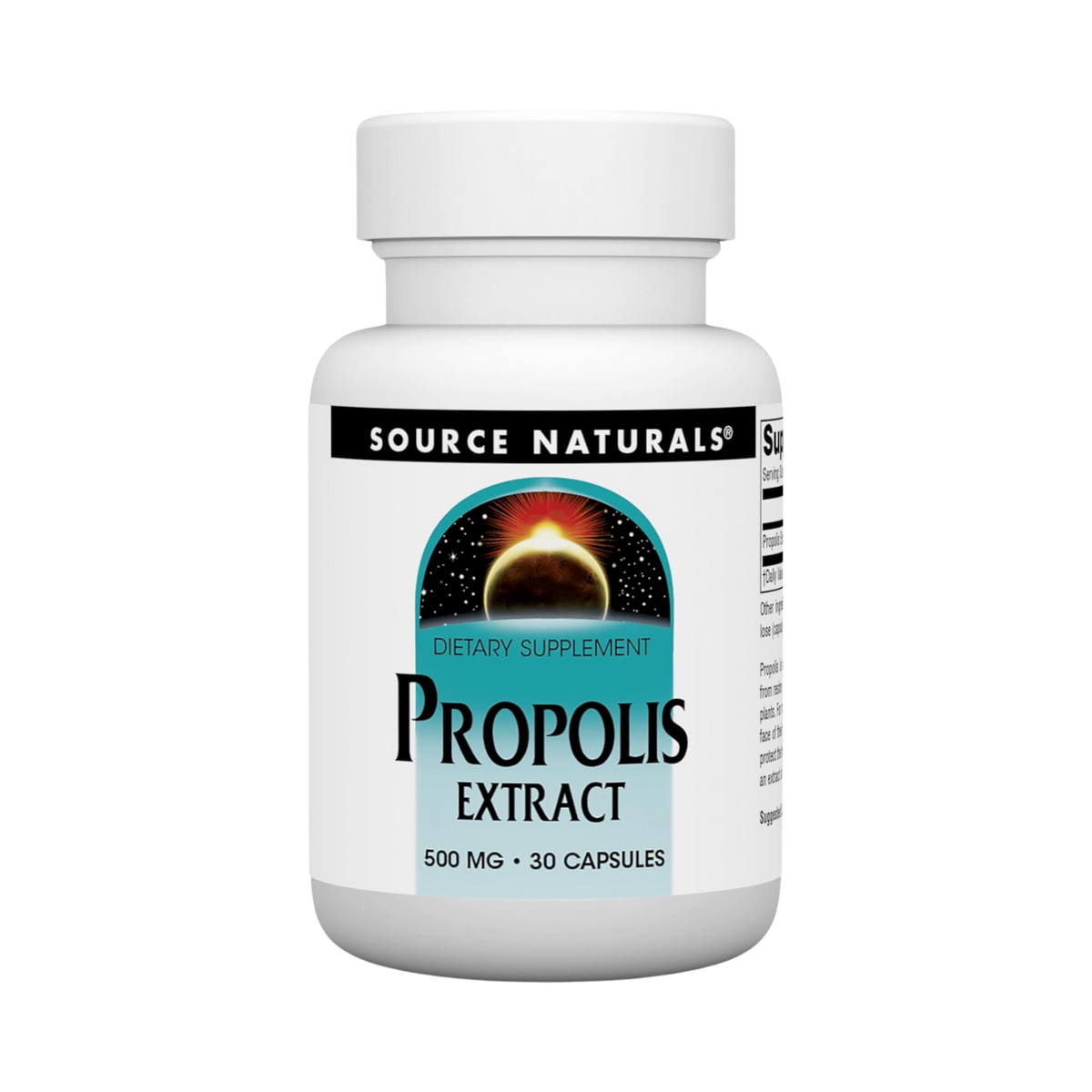 Source Naturals, Propolis Extract, 500 Mg, 30 Capsules