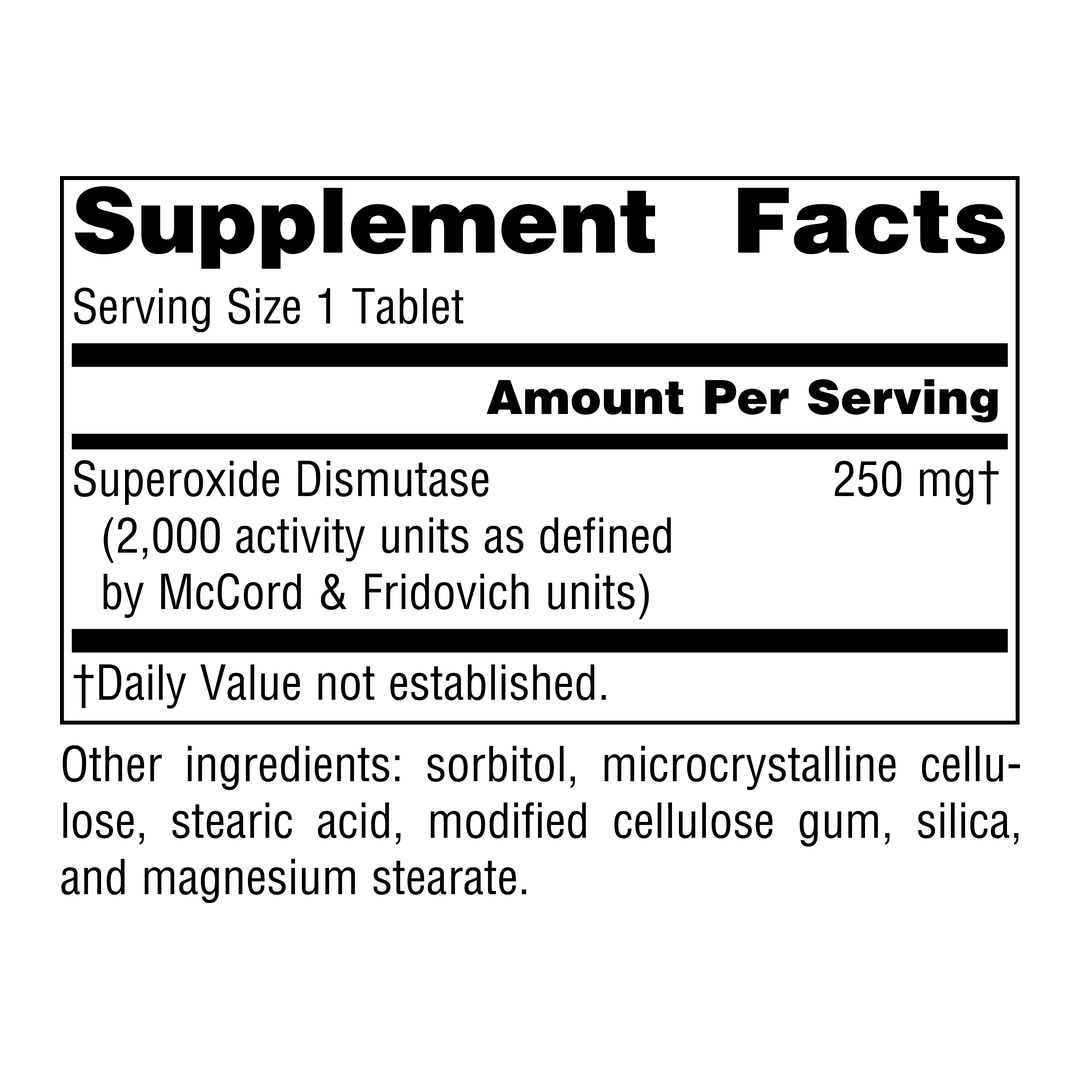 Source Naturals, S.O.D. 2000, 90 Tablets
