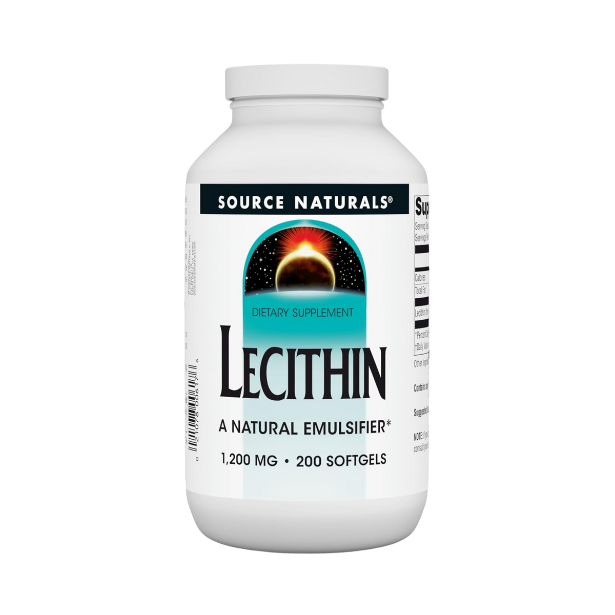 Source Naturals, Lecithin, 1200 Mg, 200 Softgels