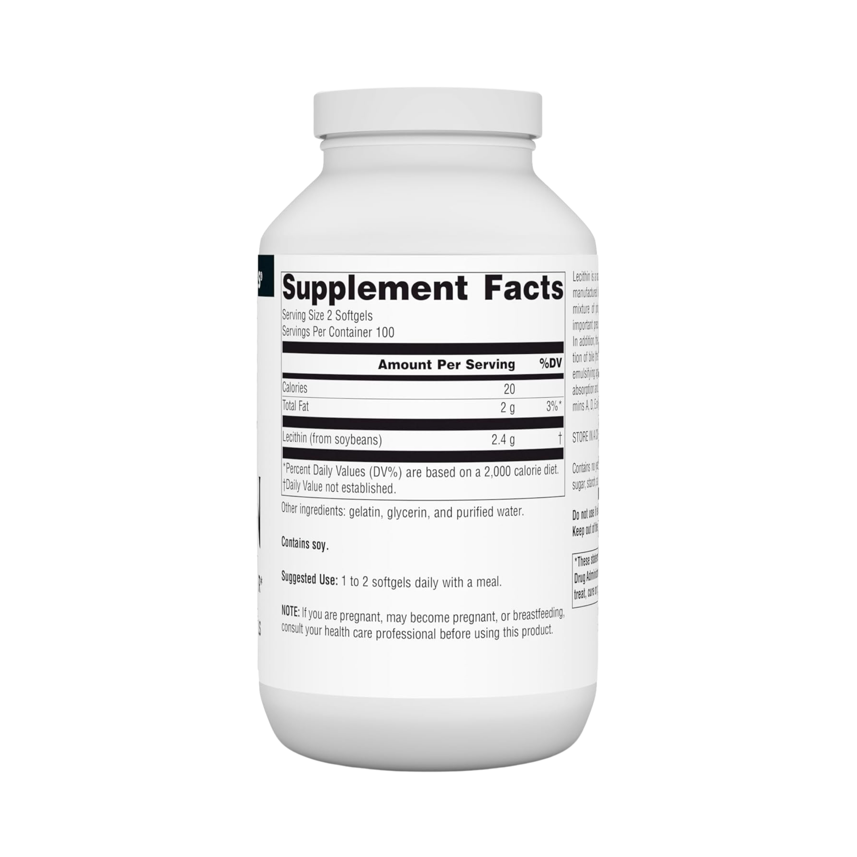 Source Naturals, Lecithin, 1200 Mg, 200 Softgels