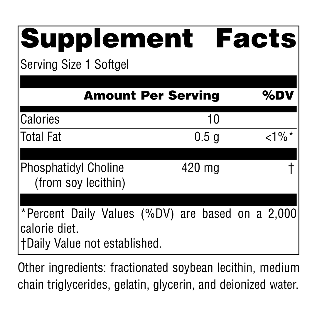 Source Naturals, Phosphatidyl Choline, 420 Mg, 180 Softgels