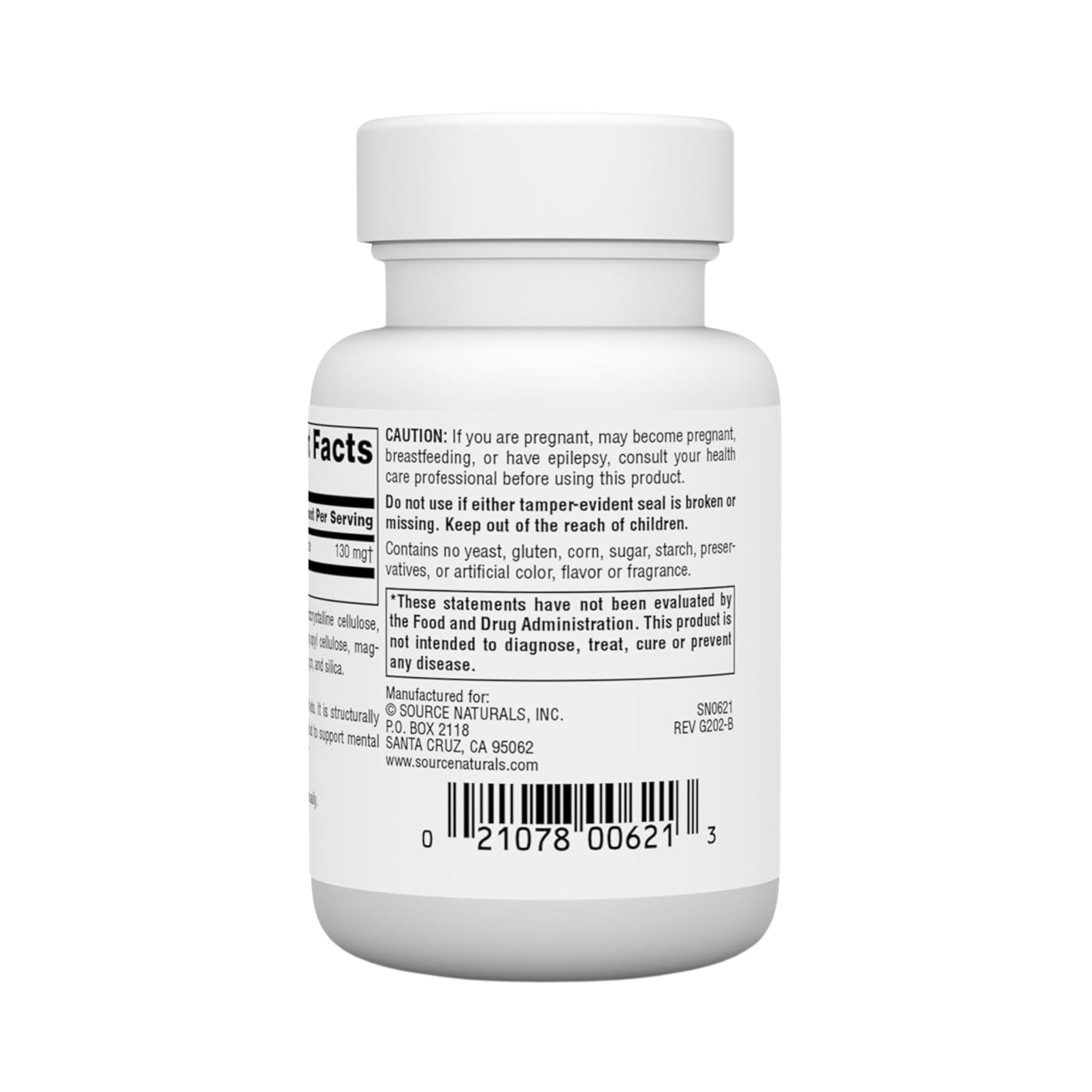 Source Naturals, DMAE, 350 Mg, 50 Capsules