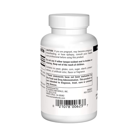 Source Naturals, DMAE, 350 Mg, 100 Capsules