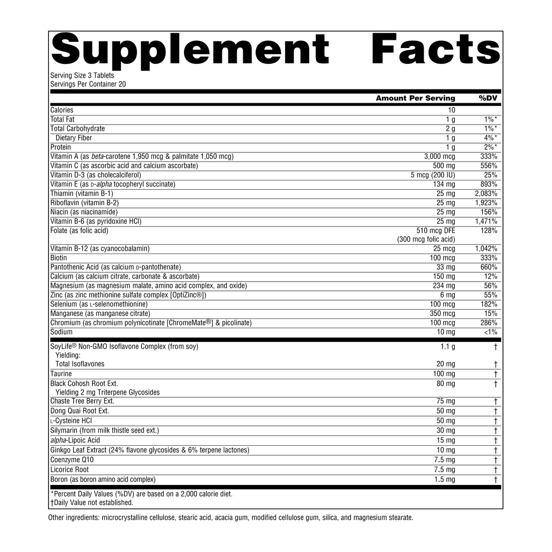 Source Naturals, Menopause Multiple, 60 Tablets