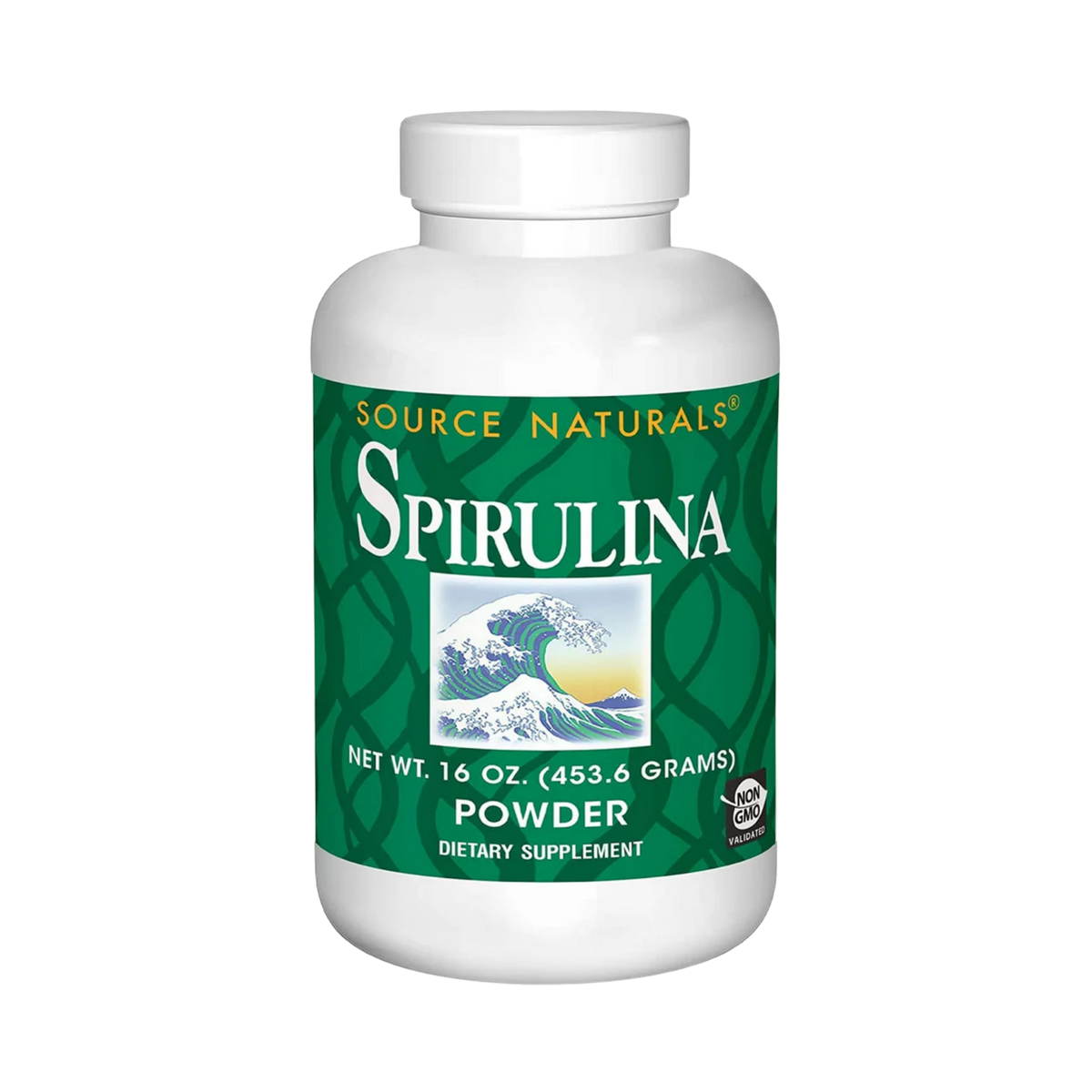Source Naturals, Spirulina Powder, 16 Oz