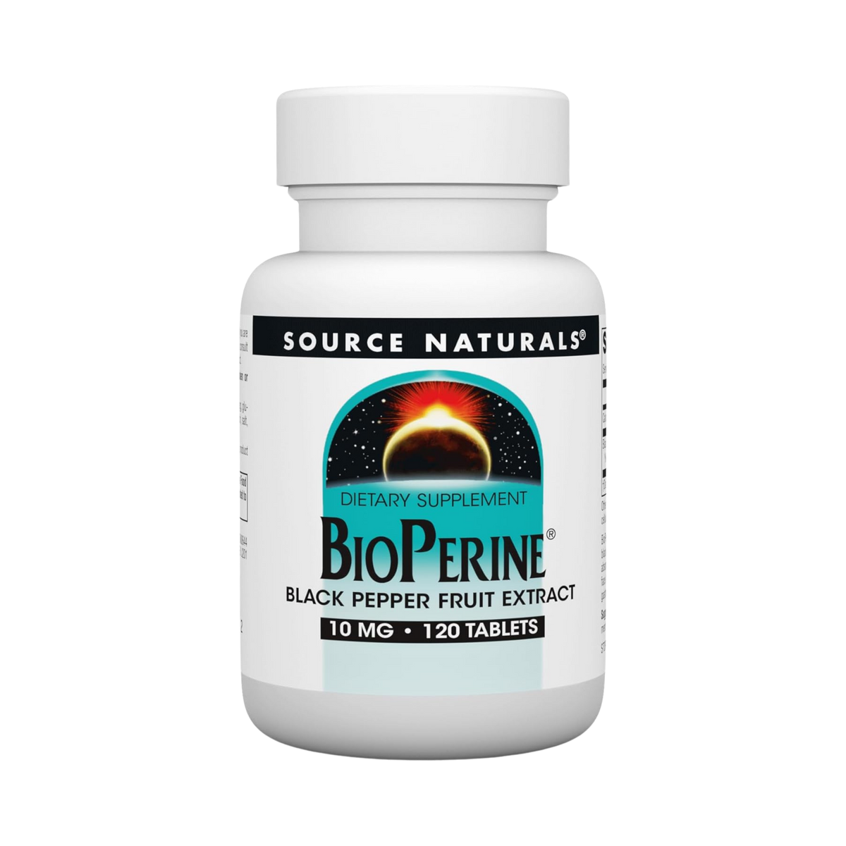 Source Naturals, BioPerine, 10 Mg, 120 Tablets