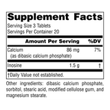 Source Naturals, Inosine, 500 Mg, 60 Tablets