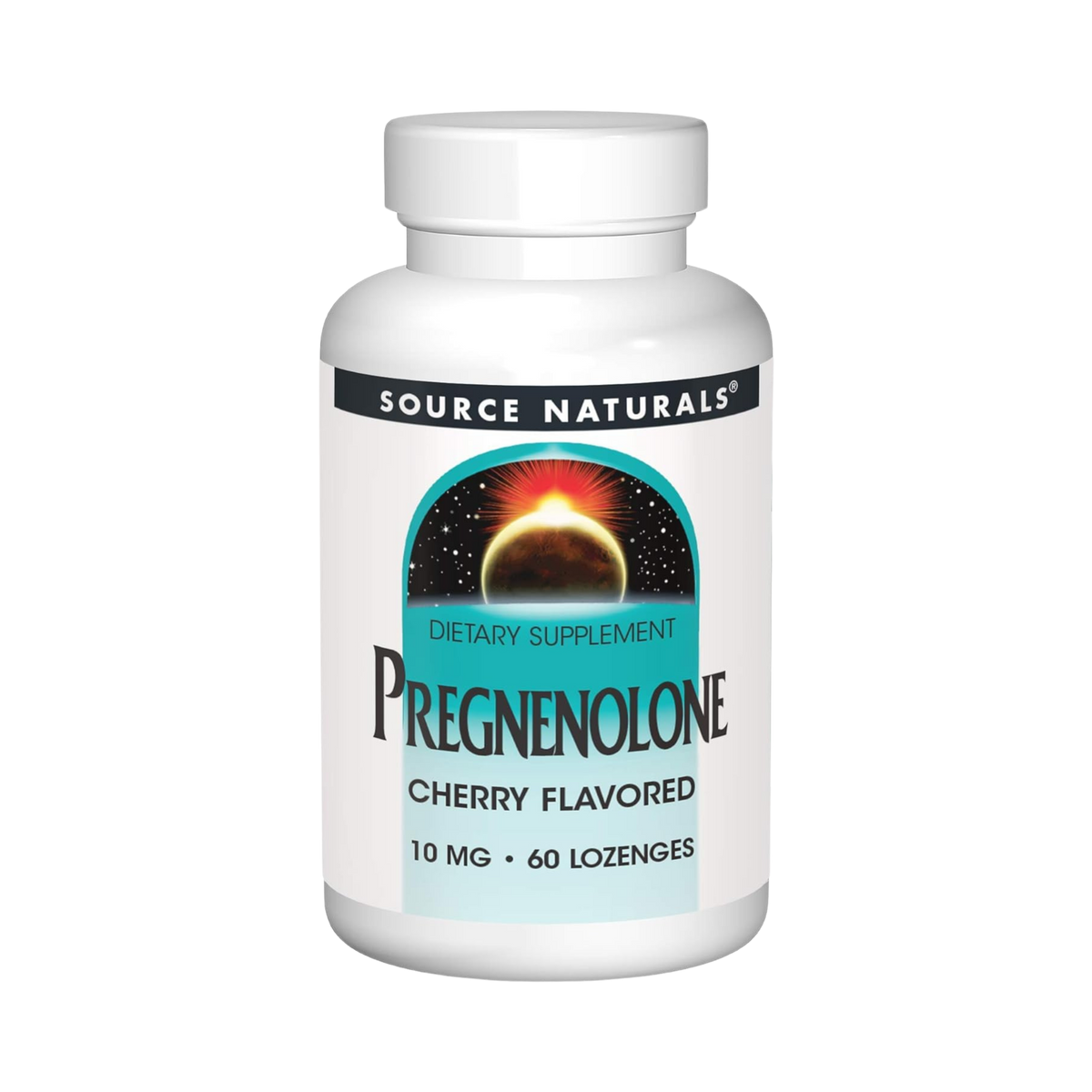 Source Naturals, Pregnenolone, Cherry Flavor, 10 Mg, 60 Lozenges