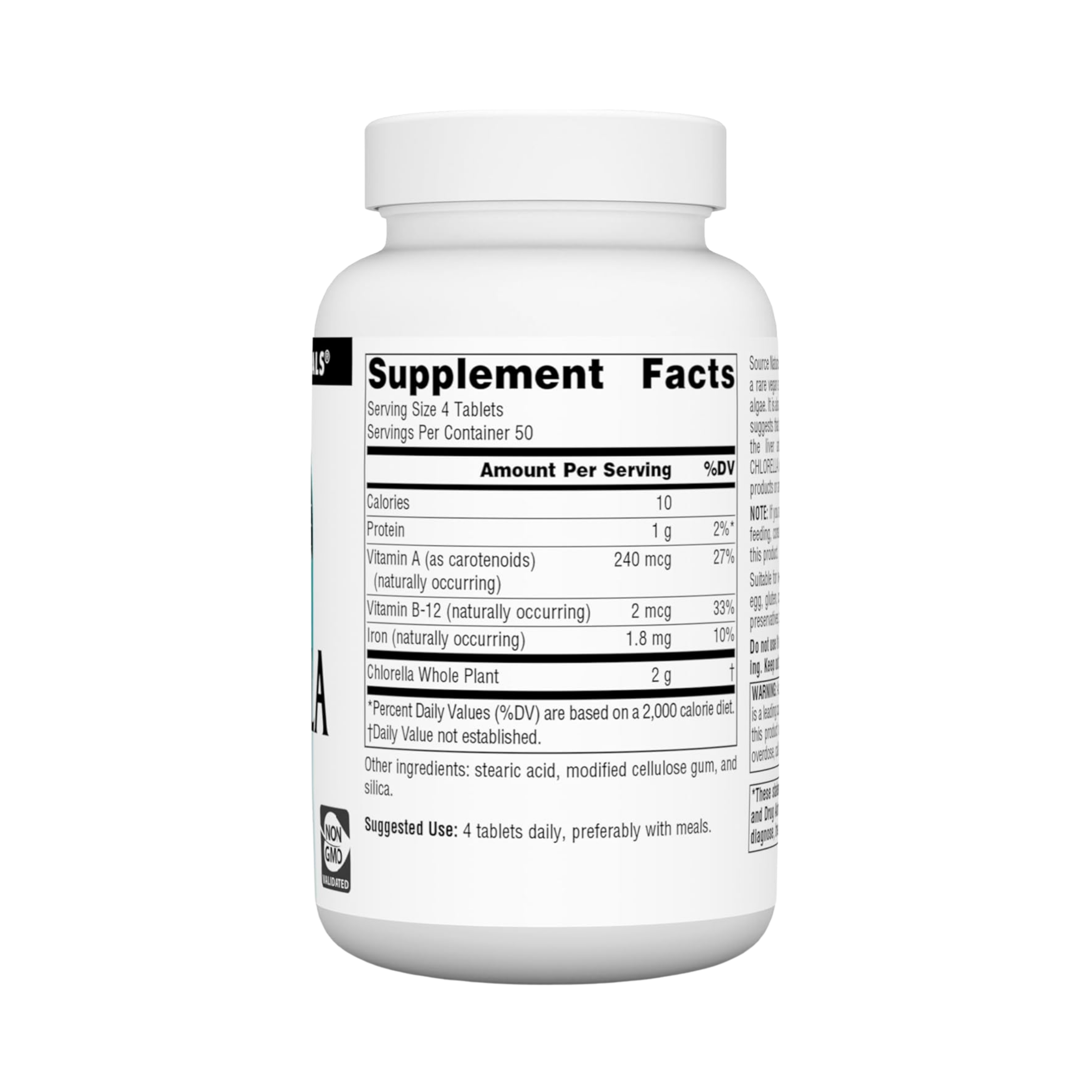 Source Naturals, Chlorella, 500 Mg, 200 Tablets