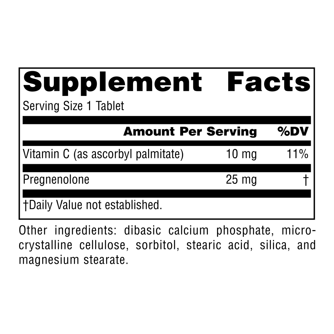 Source Naturals, Pregnenolone, 25 Mg, 120 Tablets