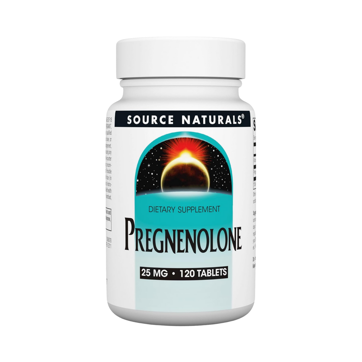 Source Naturals, Pregnenolone, 25 Mg, 120 Tablets