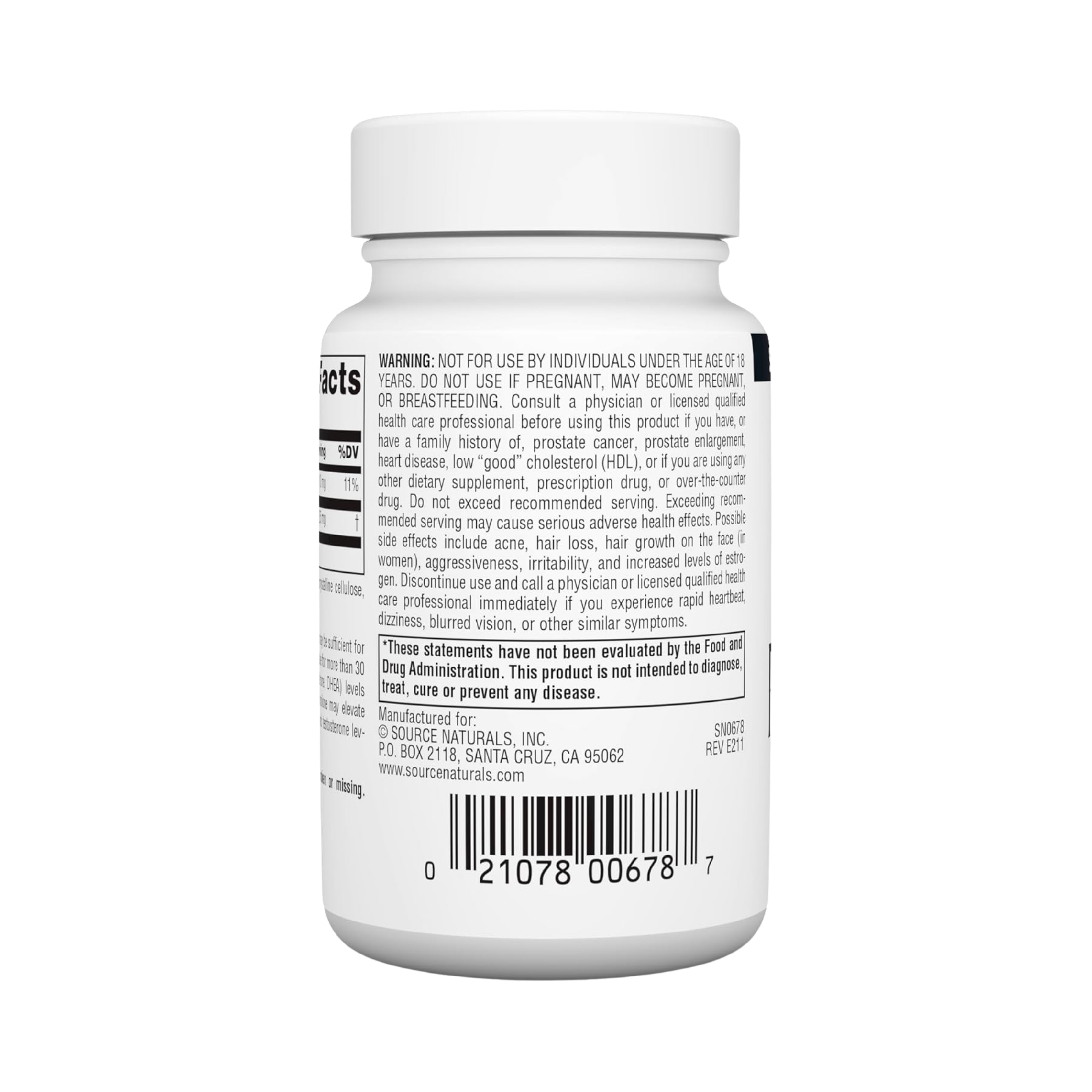 Source Naturals, Pregnenolone, 25 Mg, 120 Tablets