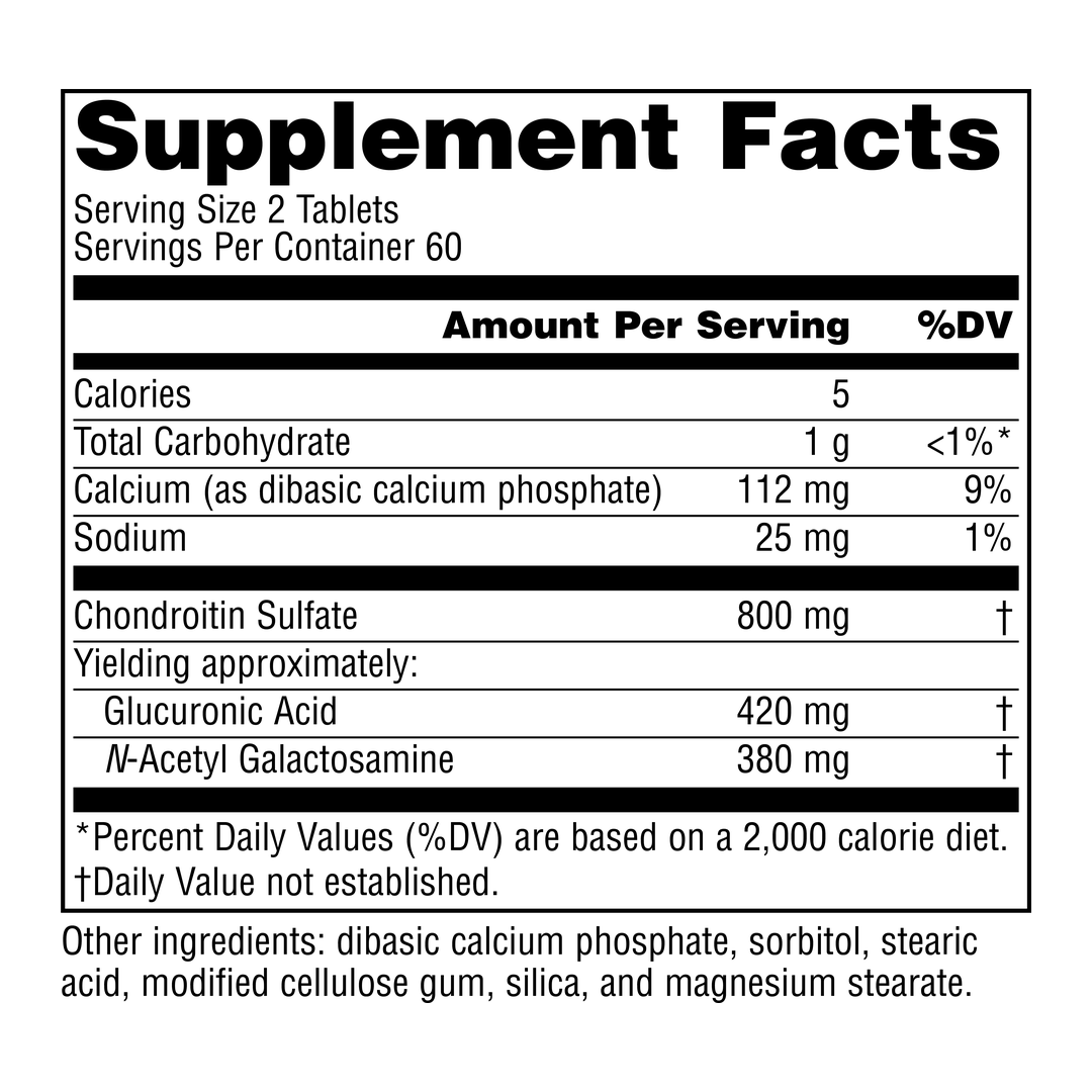 Source Naturals, Chondroitin Sulfate, 400 Mg, 120 Capsules
