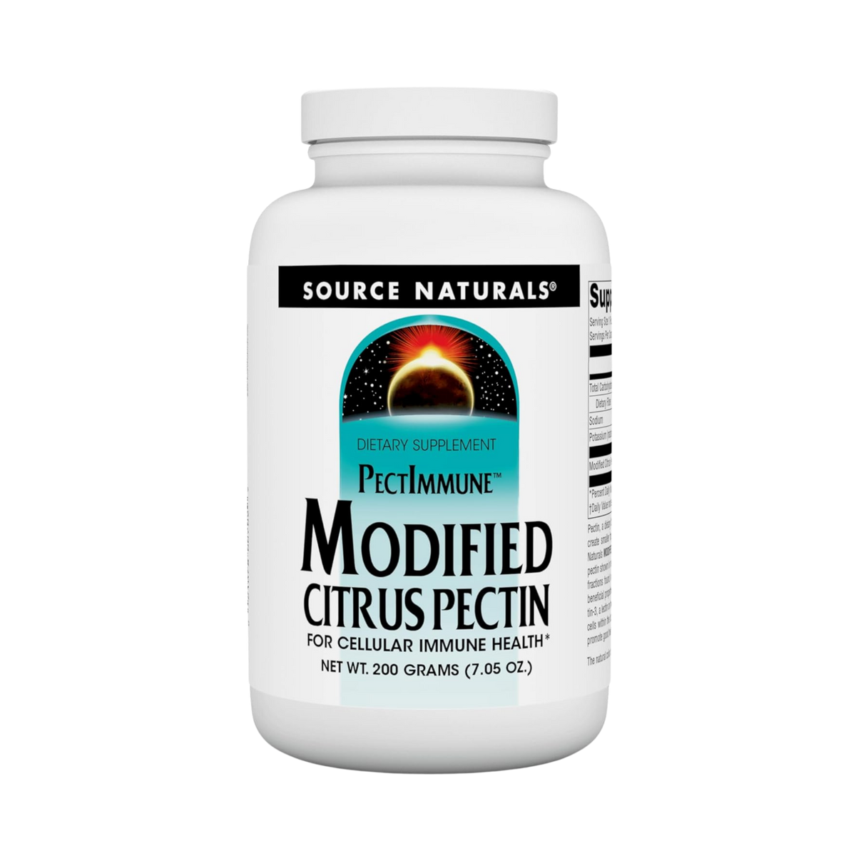 Source Naturals, Modified Citrus Pectin, PectImmune, 200 Powder