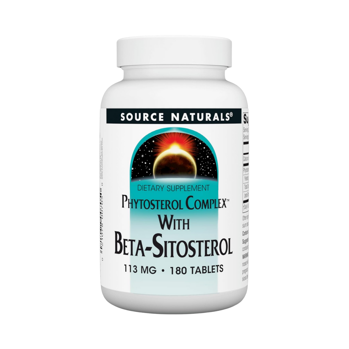 Source Naturals, Phytosterol Complex with Beta-Sitosterol, 113 Mg, 180 Tablets